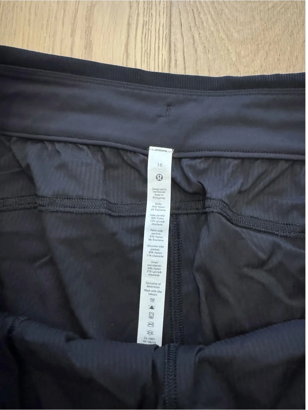 Black Lululemon Jogger Pants
